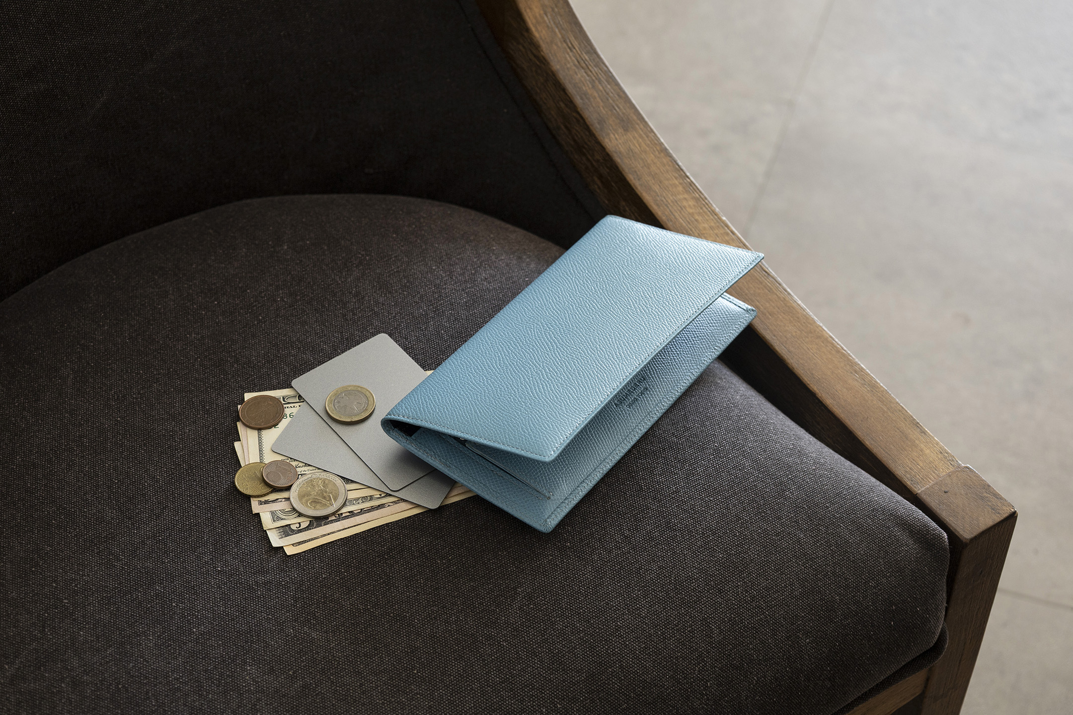 ノブレッサカーフ スリム長財布（小銭入れ付き） by ASUMEDERU（アスメデル）