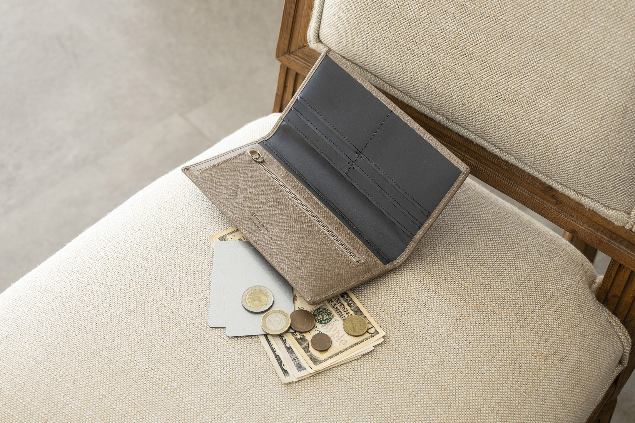 ノブレッサカーフ スリム長財布（小銭入れ付き） by ASUMEDERU（アスメデル）