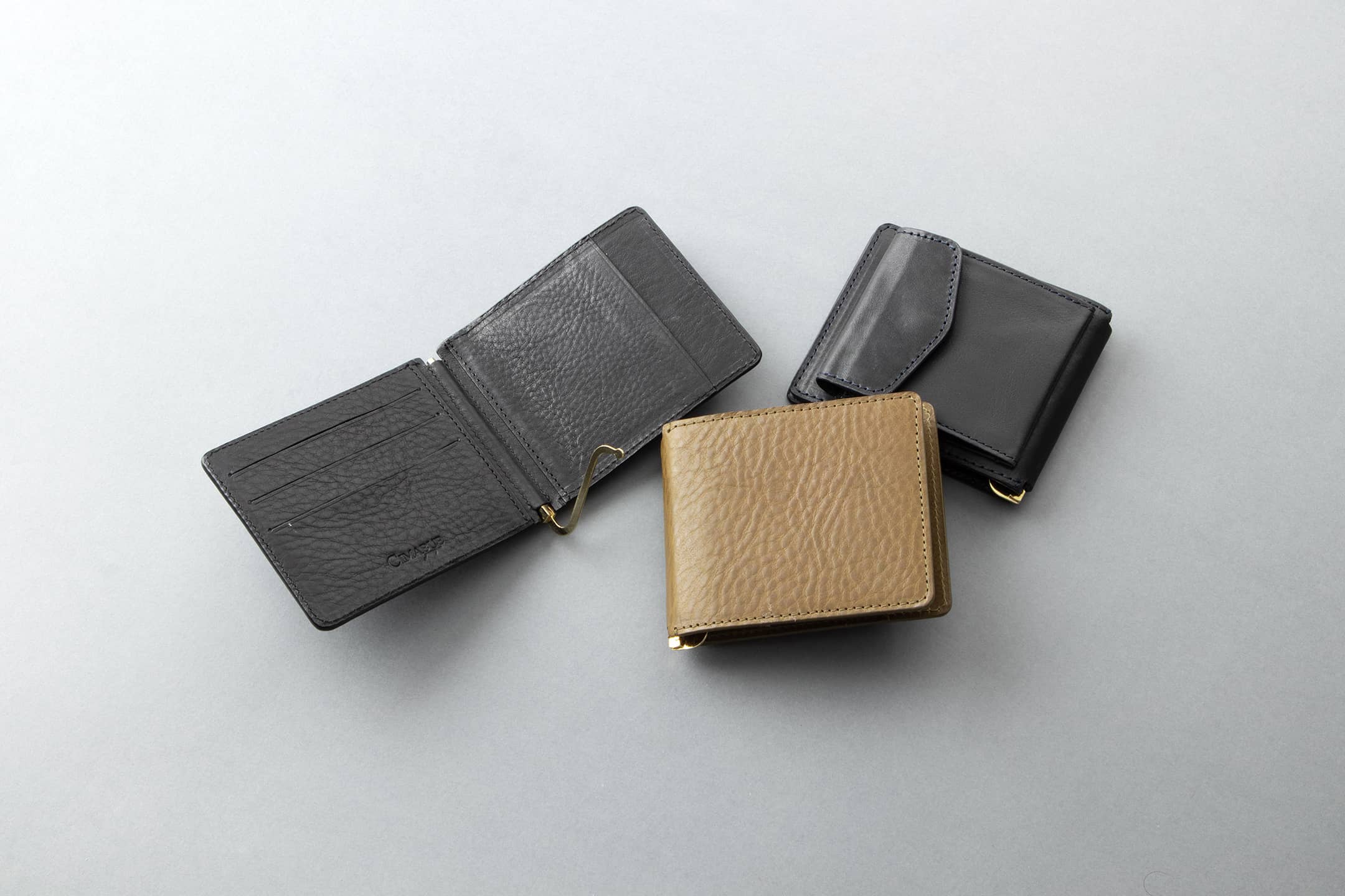 オイルバケッタ マネークリップ（小銭入れ付き） | 大人の財布・ マネークリップ など拘りの日本製ブランドなら Mens Leather Store