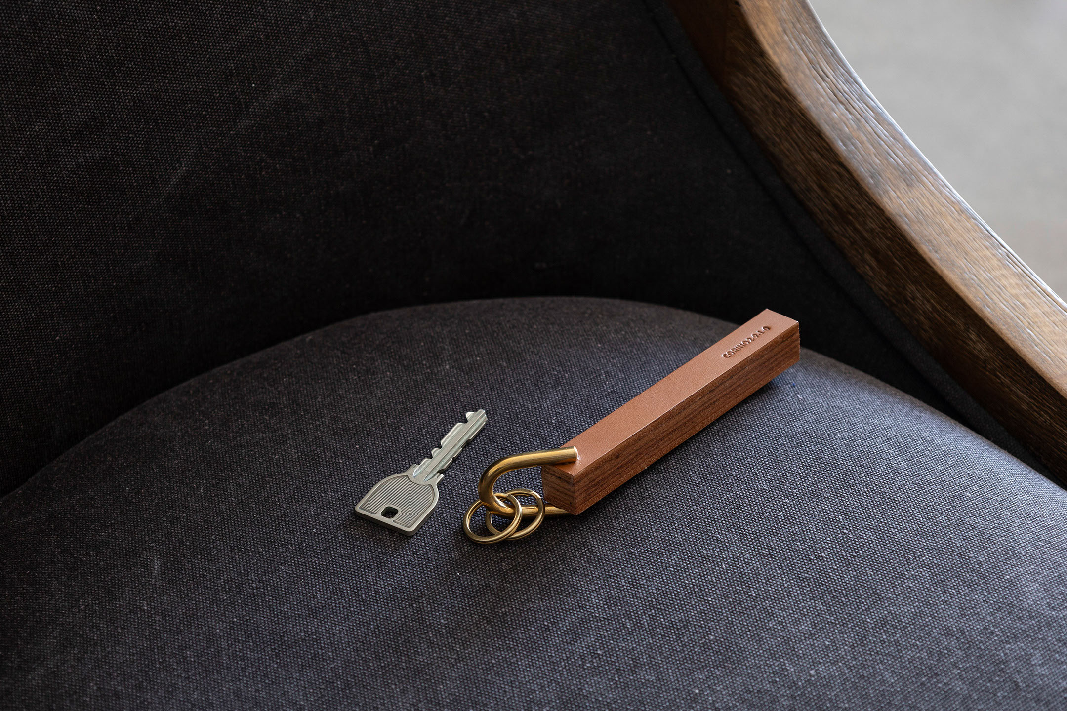 Keyholder No.02 Square by corino2.9-1.0（コリノ2910）