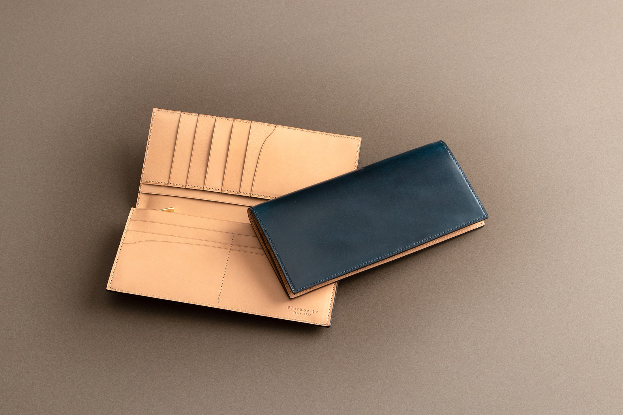 ホーウィン シェルコードバン 長財布（小銭入付き） | 大人の財布・ 長財布 など拘りの日本製ブランドなら Mens Leather Store