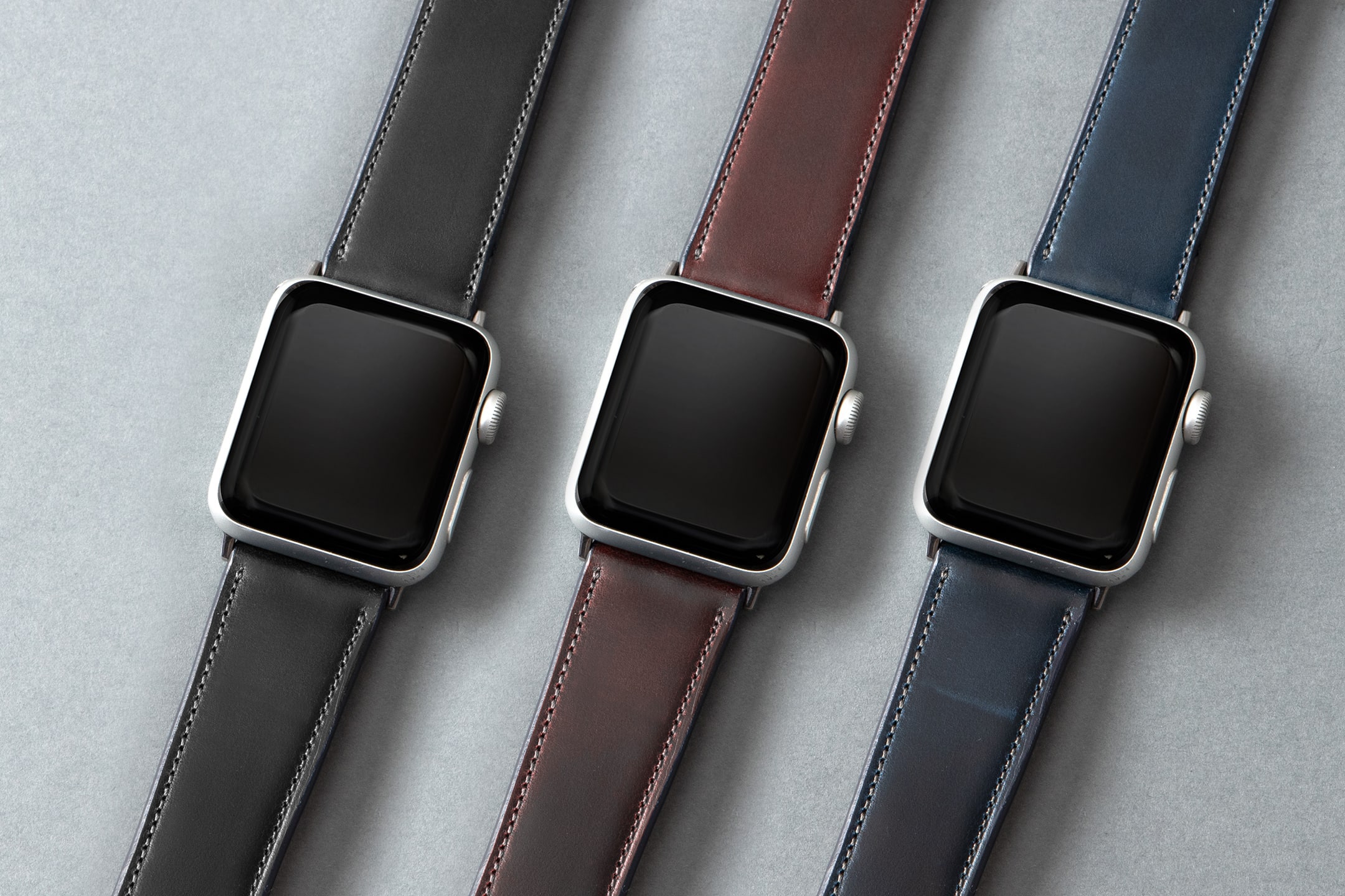 シェルコードバン アップルウォッチバンド | 大人の財布・ Apple Watch Band（アップルウォッチバンド） など拘りの日本製ブランドなら  Mens Leather Store