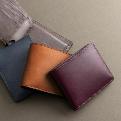 Purple 紫系 メンズの財布 鞄など拘りの日本製ブランドなら Mens Leather Store