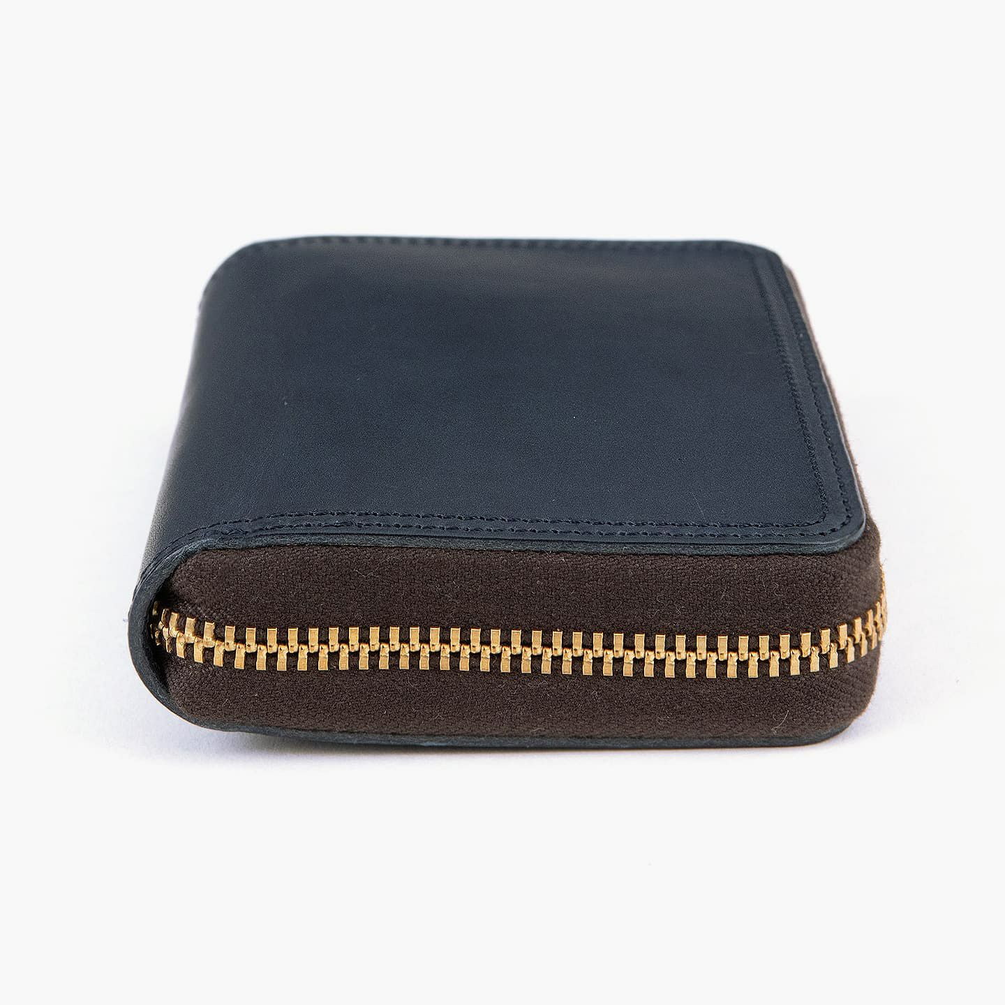 Wステッチ ミドルラウンドジップ財布 | 大人のバッグ・財布・ ミドル