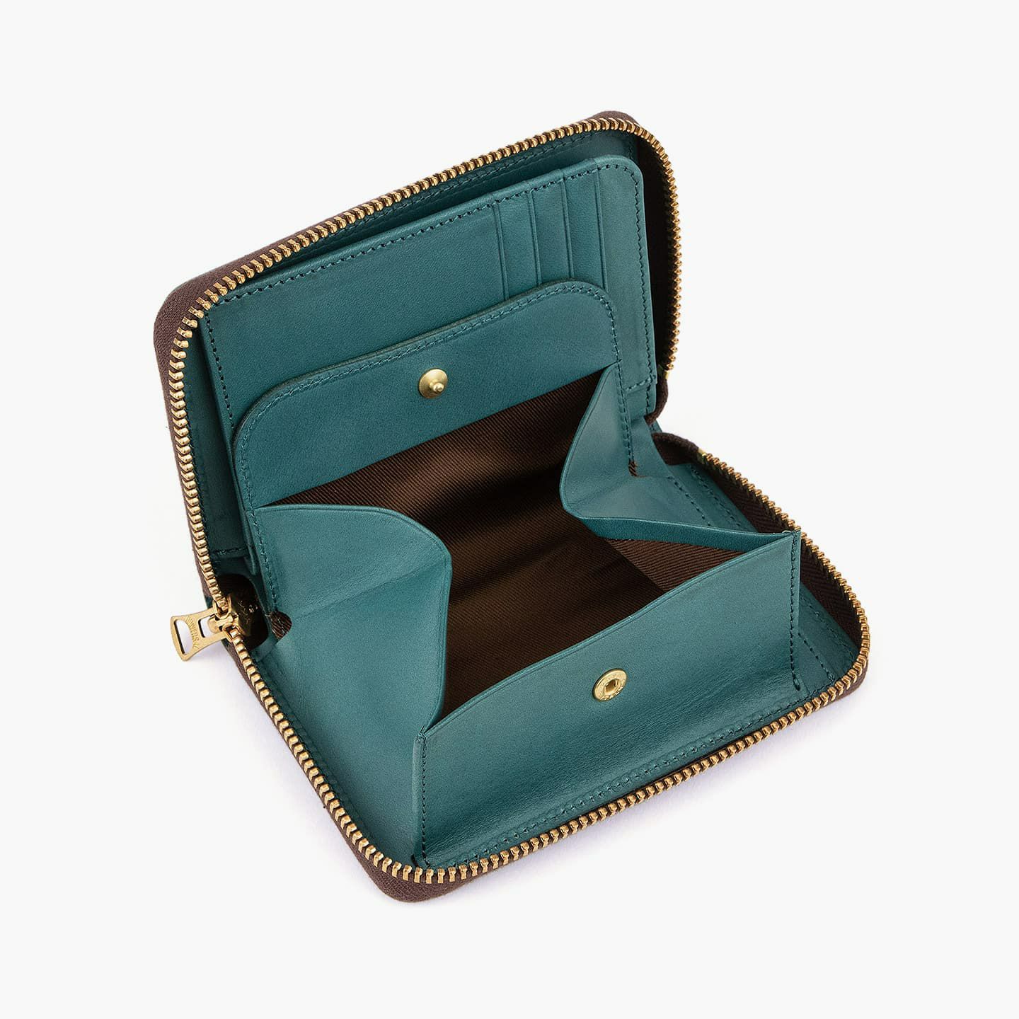 ラウンドファスナー・ミドル レザークラフト 型紙 ラウンドファスナーウォレット・ミドル RW02