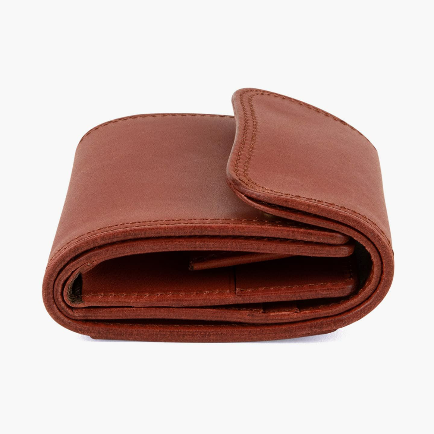 Wホック＆Wステッチ ミニ財布（S） | 大人のバッグ・財布・ ミニ財布