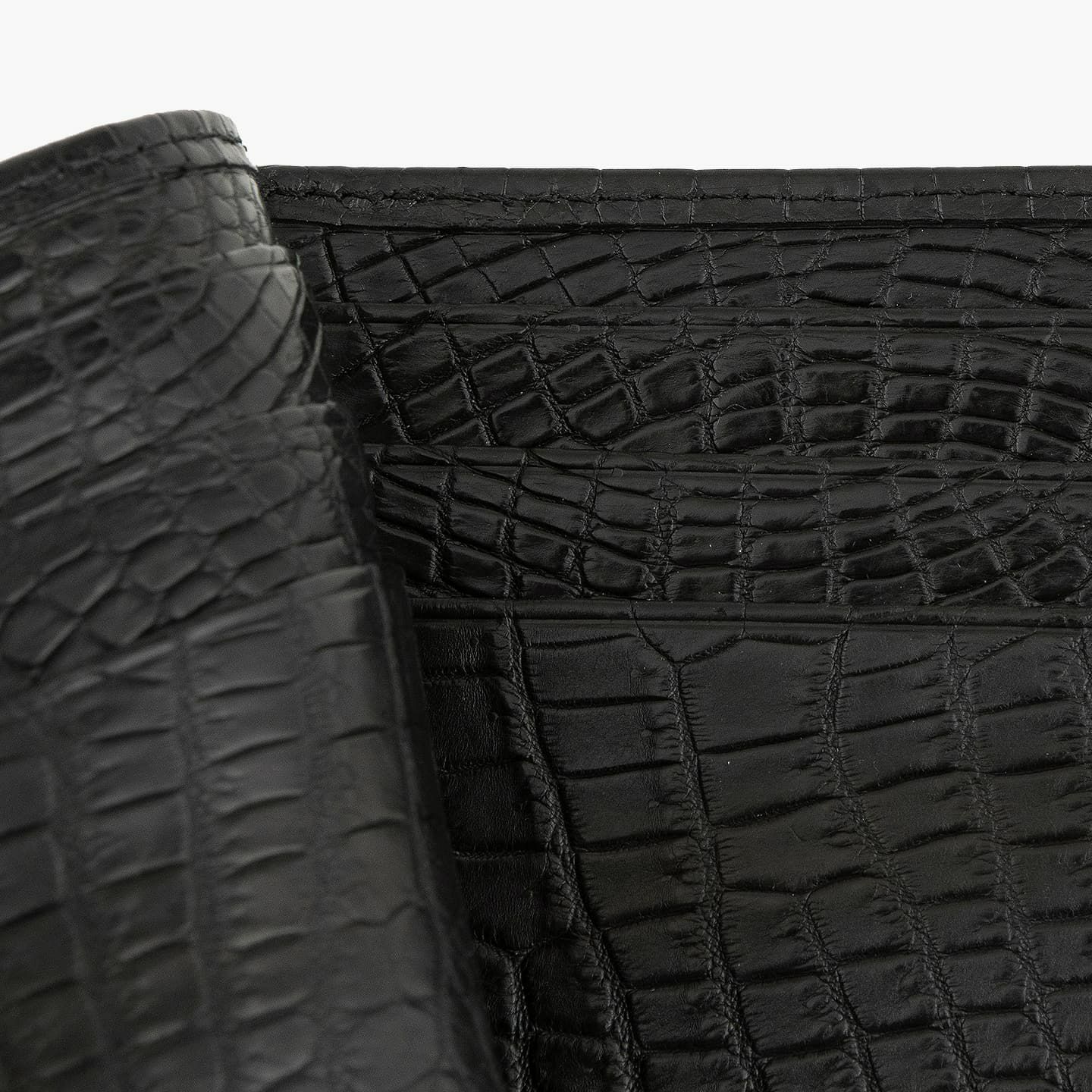 ナイルクロコダイル マネークリップ | 大人のバッグ・財布
