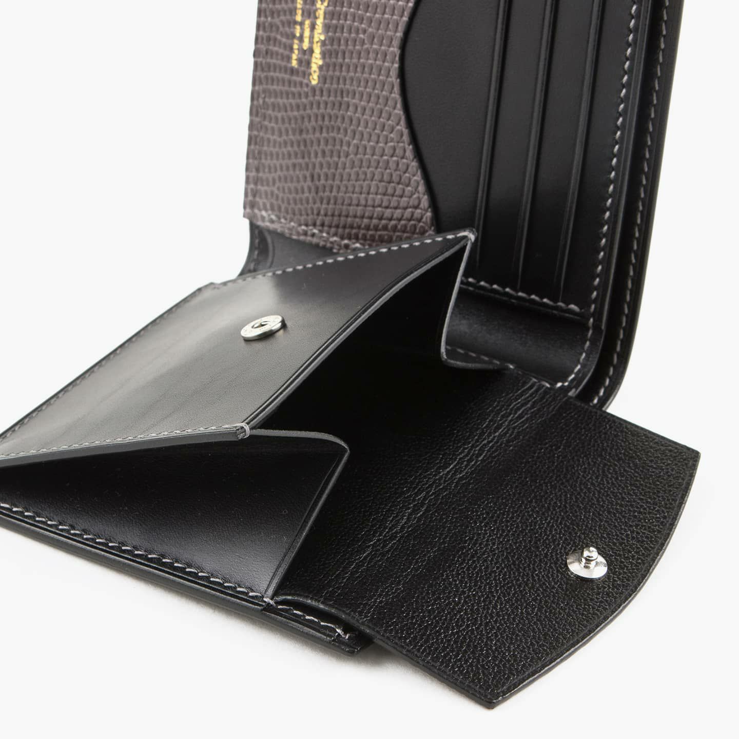 ブリランテ x リザード 二つ折り財布 | 大人のバッグ・財布・ 二つ折り 