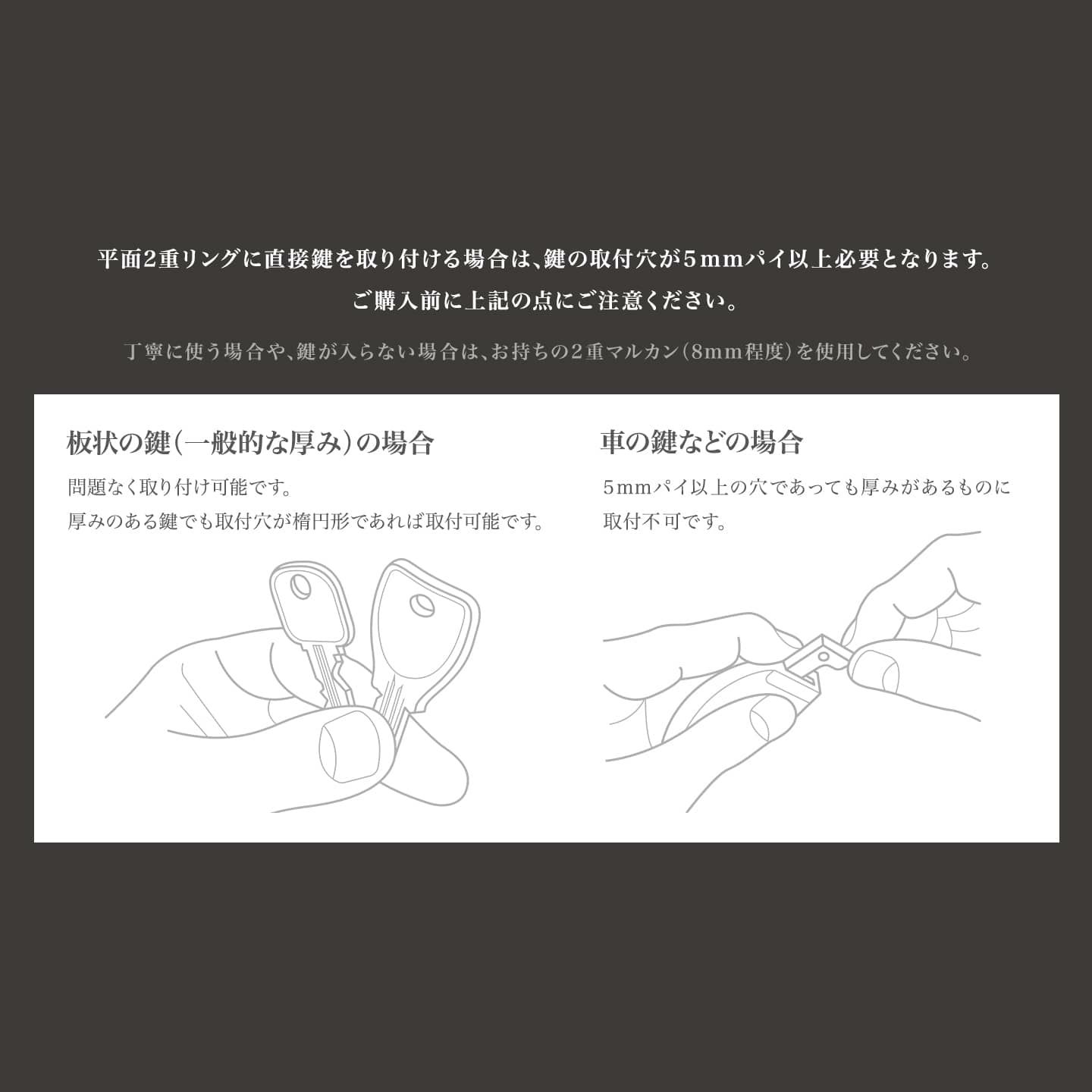 リザード ループキーホルダー | 大人のバッグ・財布