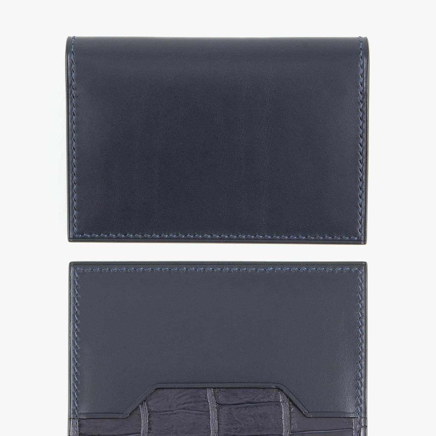 ブリランテ × クロコダイル 二つ折りパスケース | 大人のバッグ・財布 ...
