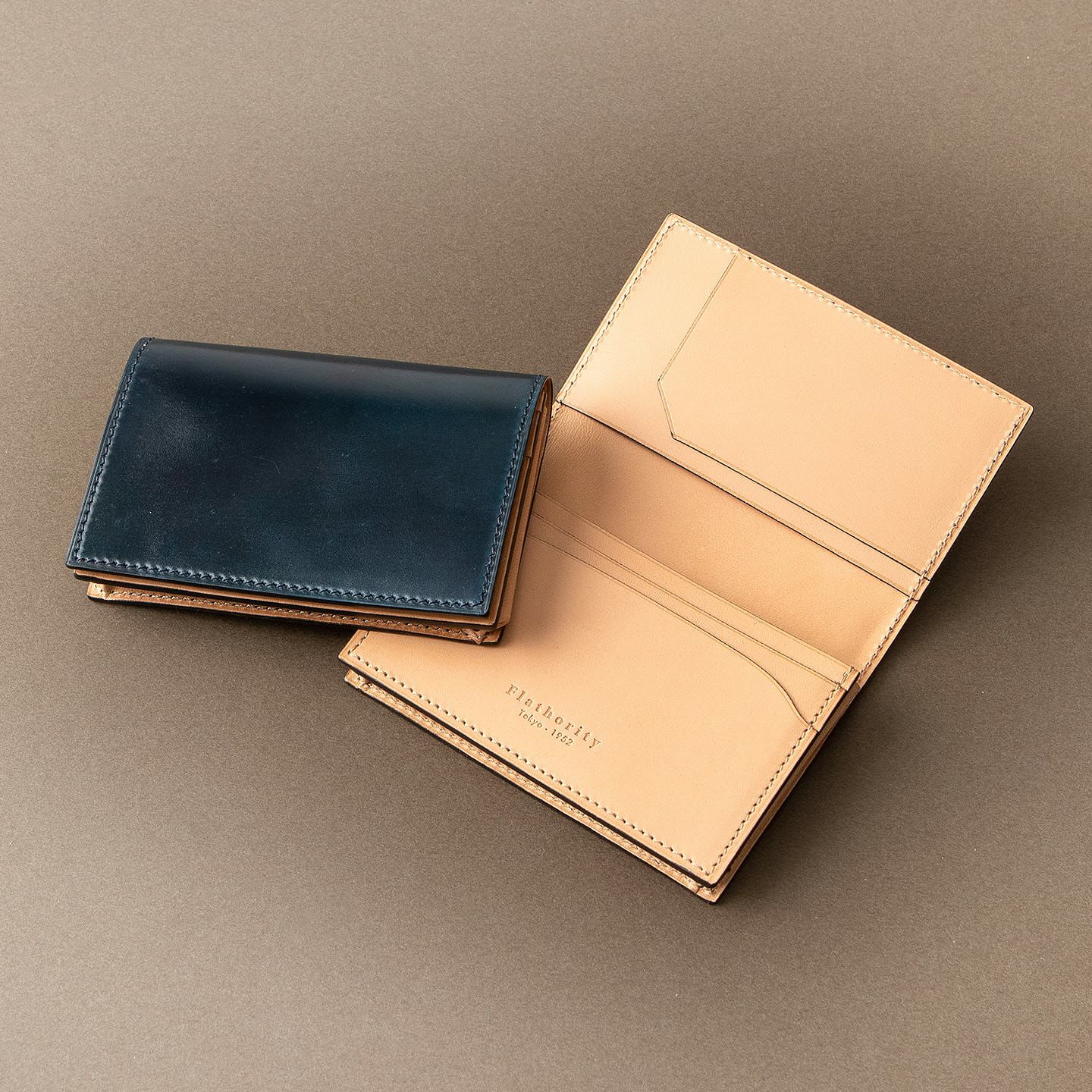 ホーウィン シェルコードバン 名刺入れ | 大人のバッグ・財布・ 名刺  