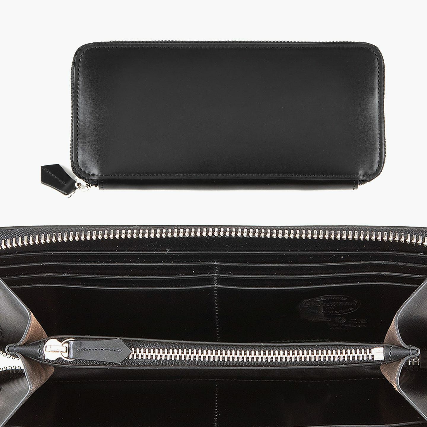 ホーウィン シェルコードバン ラウンドジップ長財布 | 大人のバッグ  