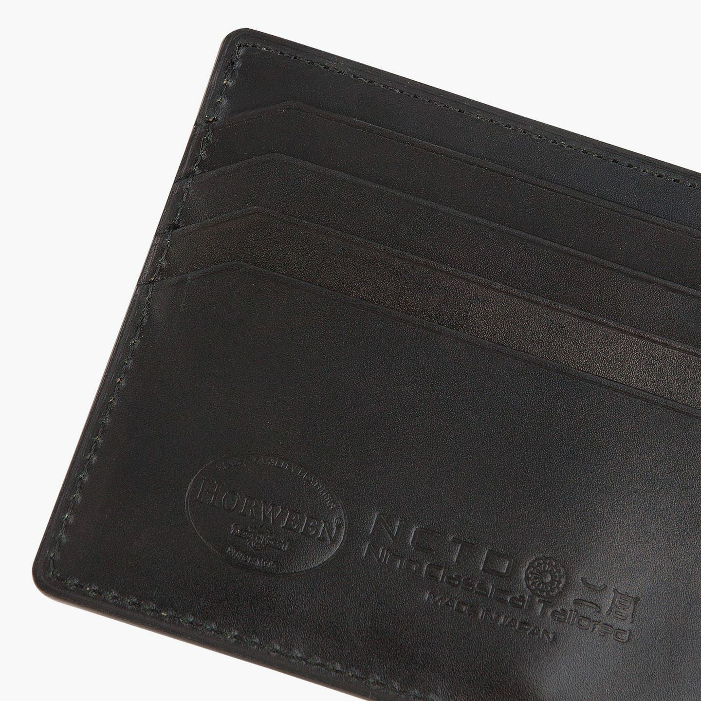 ホーウィン シェルコードバン 二つ折り財布（小銭入れ付き） | 大人の