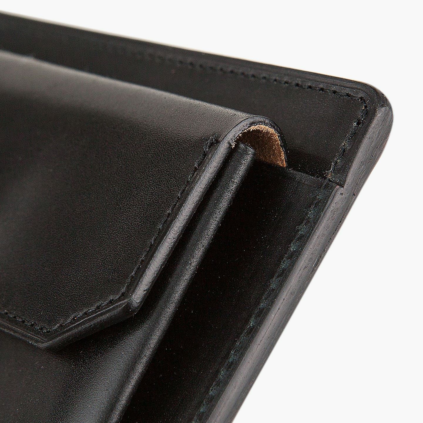ホーウィン シェルコードバン 二つ折り財布（小銭入れ付き） | 大人