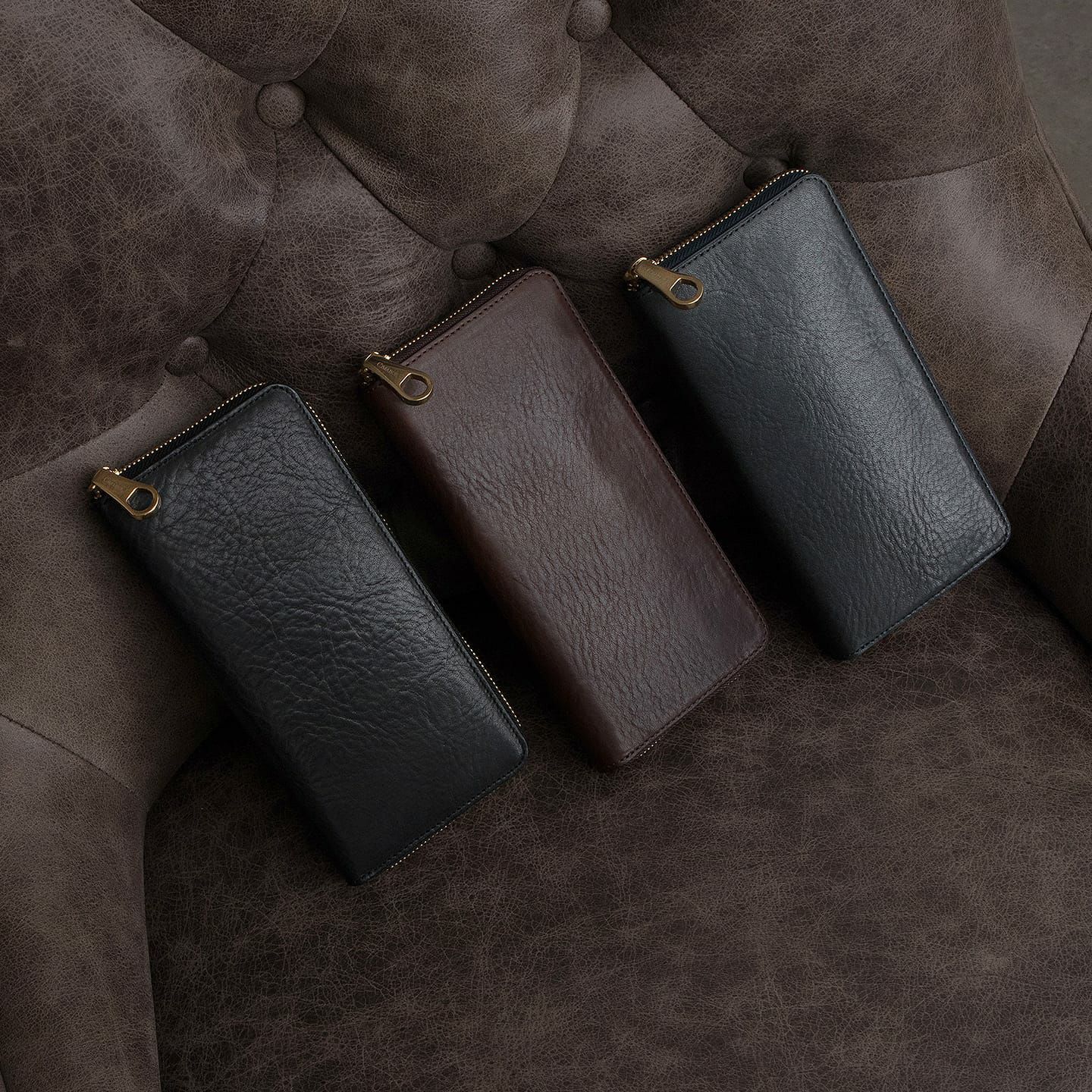オイルバケッタ ラウンドジップ長財布 | 大人の財布･ 長財布 など拘りの日本製ブランドなら Mens Leather Store