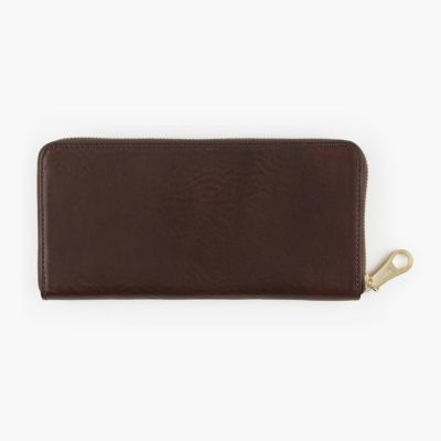 オイルバケッタ ラウンドジップ長財布 | 大人のバッグ・財布