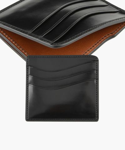 シェルコードバン × ブッテーロ スクエアコンパクトウォレット シェルコードバン × ブッテーロ スクエアコンパクトウォレット