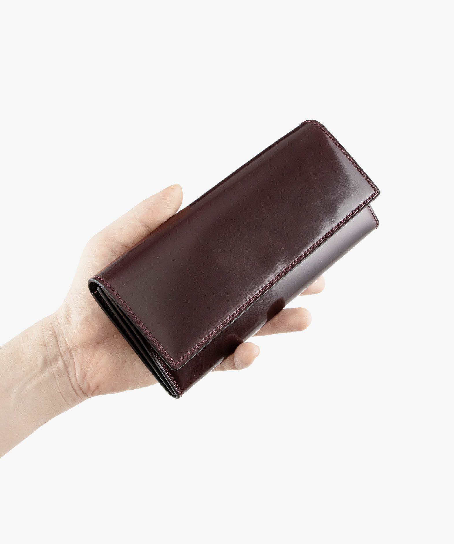 皮革長財布 豚革長財布 新品 未使用 （長財布 革 緑 - 財布の人気通販 