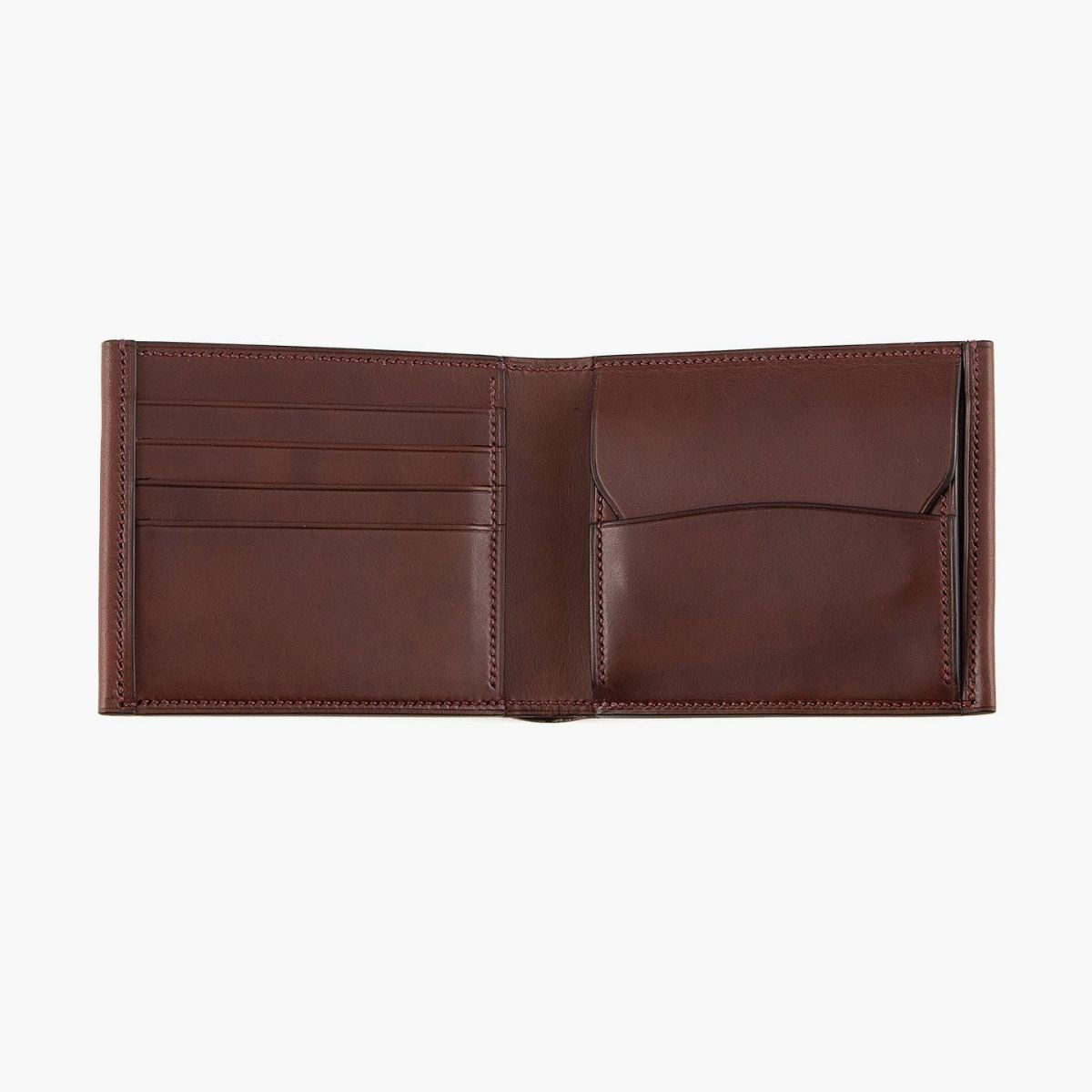 外装（リスシオ）：Tabacco、内装（リスシオ）：Tabacco、糸色（MeiSi）：Burgundy