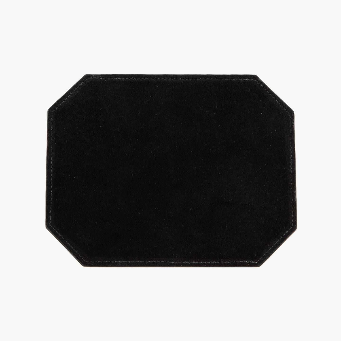 表（ダービー）：Black、裏（ピッグスエード）：Black、糸色：Black、ロゴ刻印：箔押し・Silver
