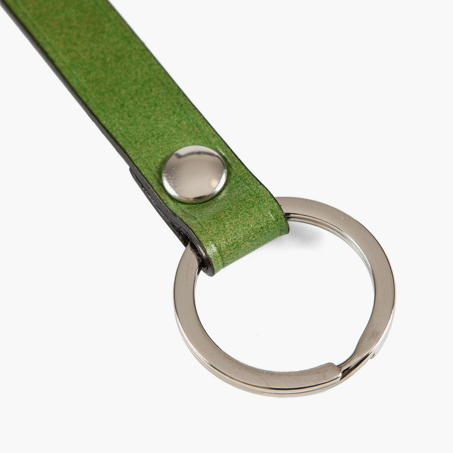 外装（コードバン）：Apple Green、金具：Silver、ブランド ロゴ刻印：箔押し【Silver】