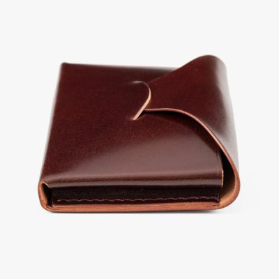 オイルグレージングコードバン 名刺入れ | 大人のバッグ・財布