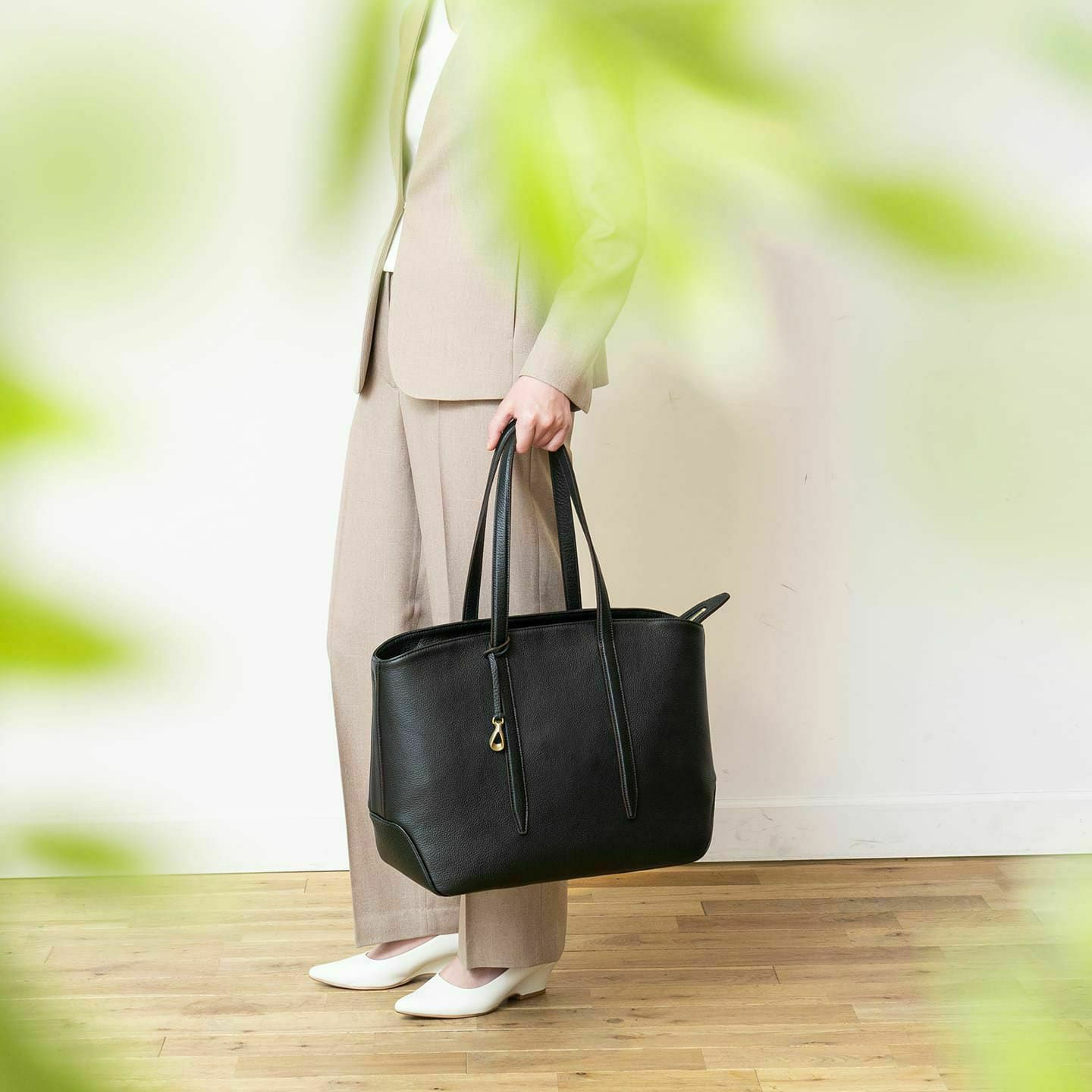ファスナートートバッグ（L）“Flexi” | 大人のバッグ・財布