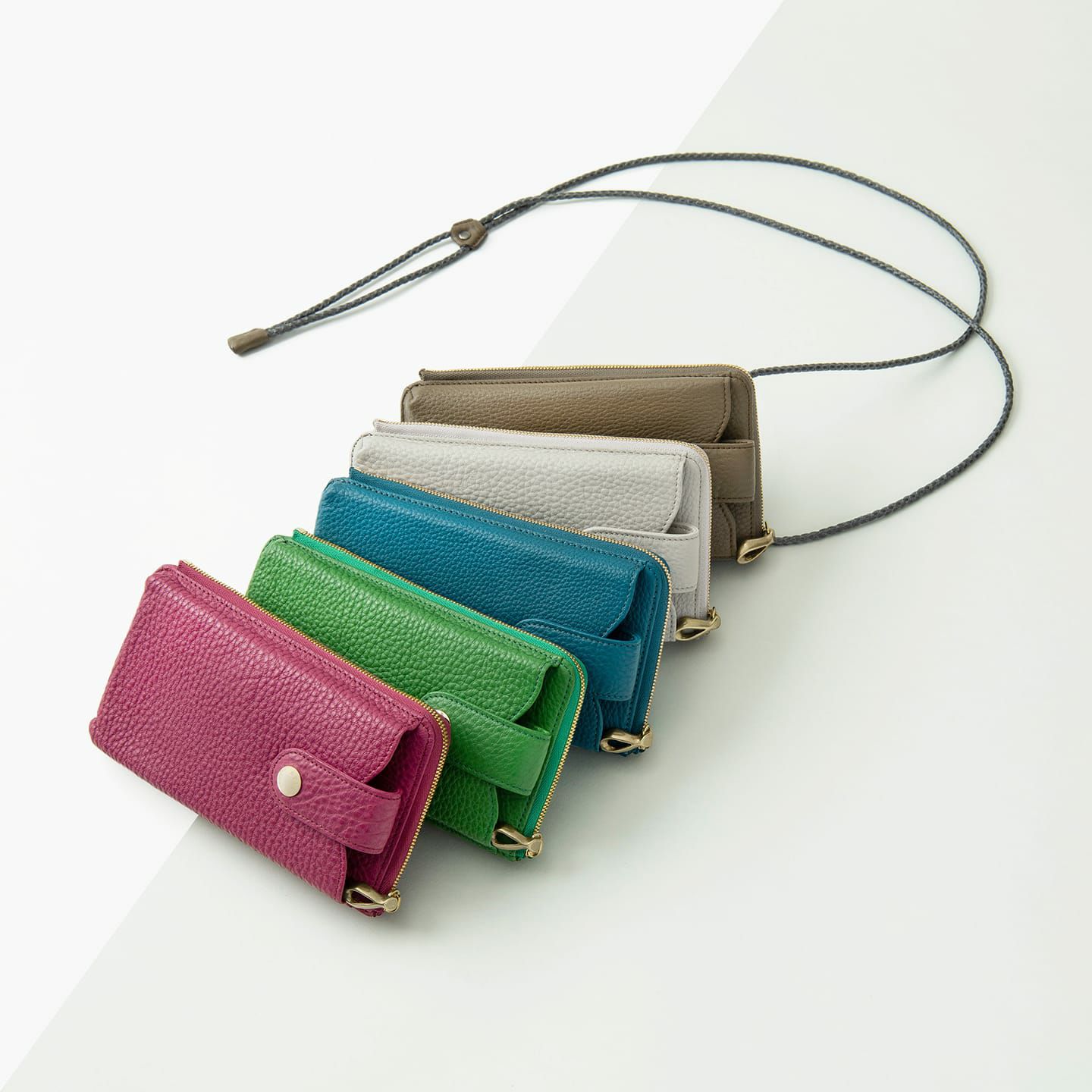 L字ファスナーウォレットショルダー“Envelop” | 大人のバッグ・財布