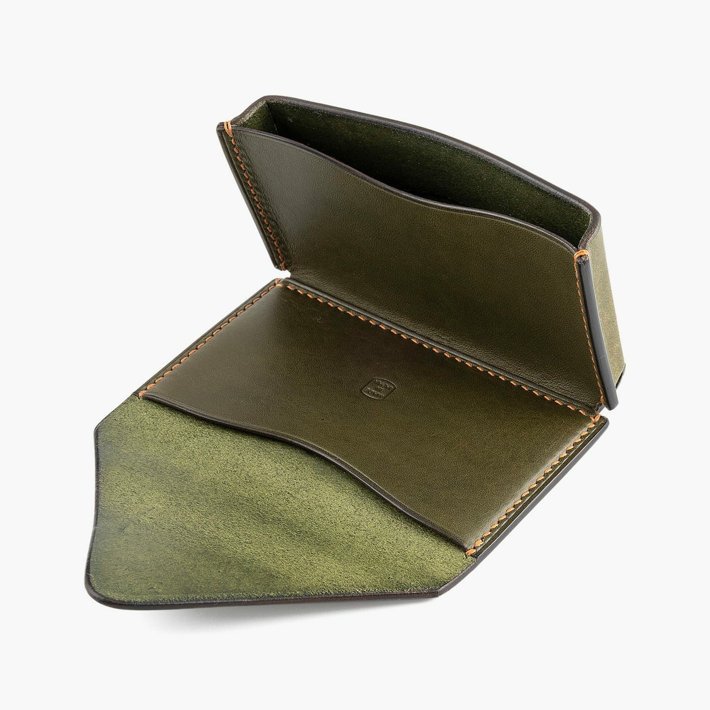 プエブロ × リスシオ 横型名刺入れ “Letter” | 大人のバッグ・財布 