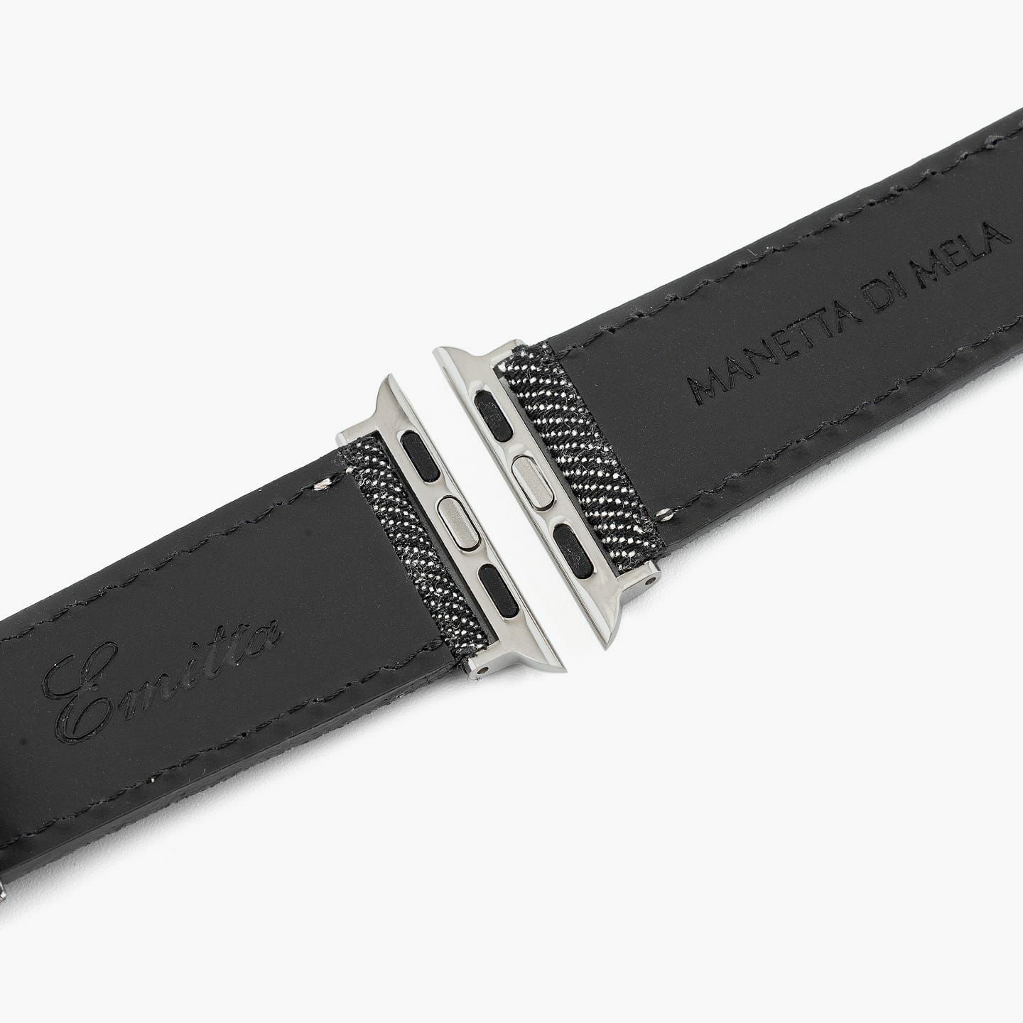 ブラックデニム(ノンウォッシュ) アップルウォッチバンド ブラックデニム(ノンウォッシュ) アップルウォッチバンド