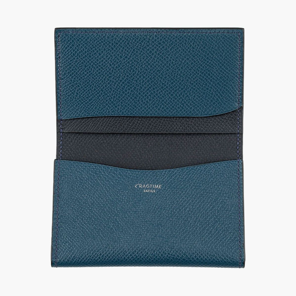 外装（ダービー）：Blue Legion、内装装飾（ダービー）：Navy Blue、糸色：Navy Blue 、ロゴ箔押し：Silver