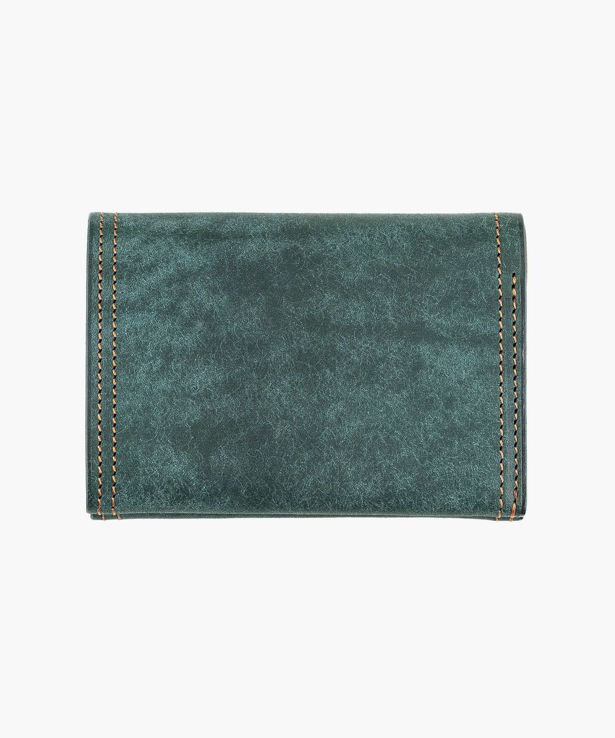 外装（プエブロ）：Petrolio、内装装飾（プエブロ）：Tabacco、糸色：Brown