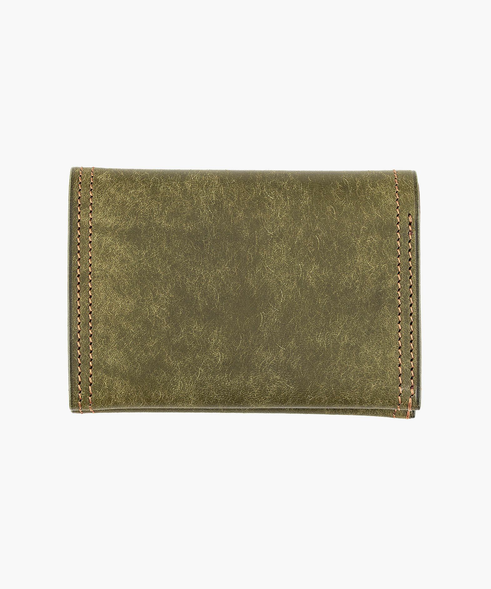 外装（プエブロ）：Oliva、内装装飾（プエブロ）：Tabacco、糸色：Brown