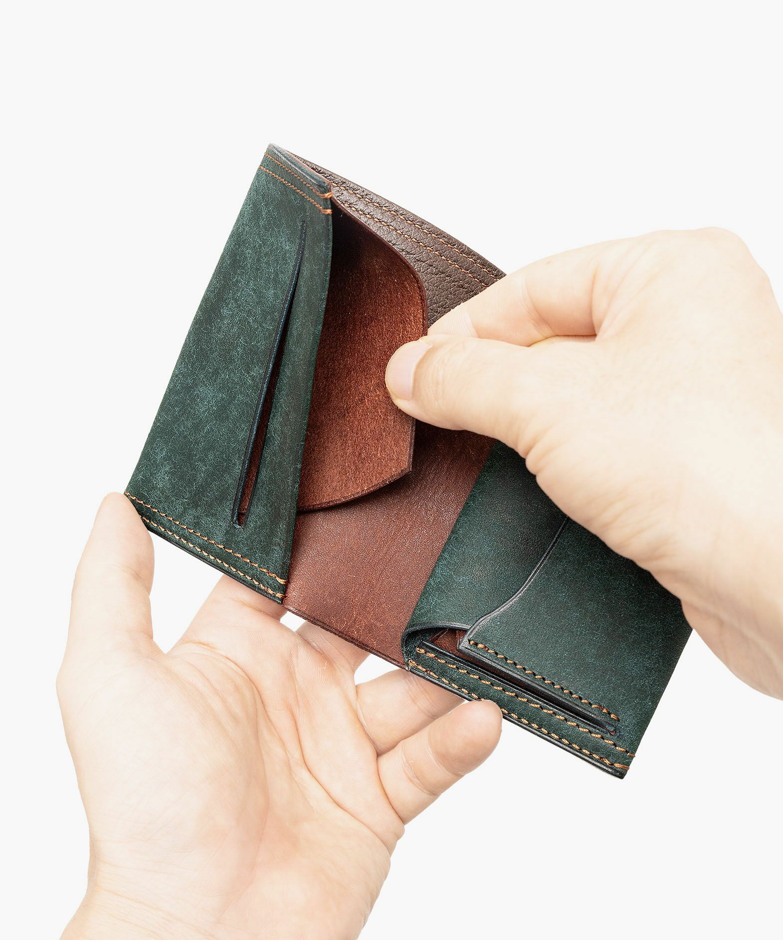 プエブロ ハーフウォレット“Kururi” | 大人のバッグ・財布・ 二つ折り