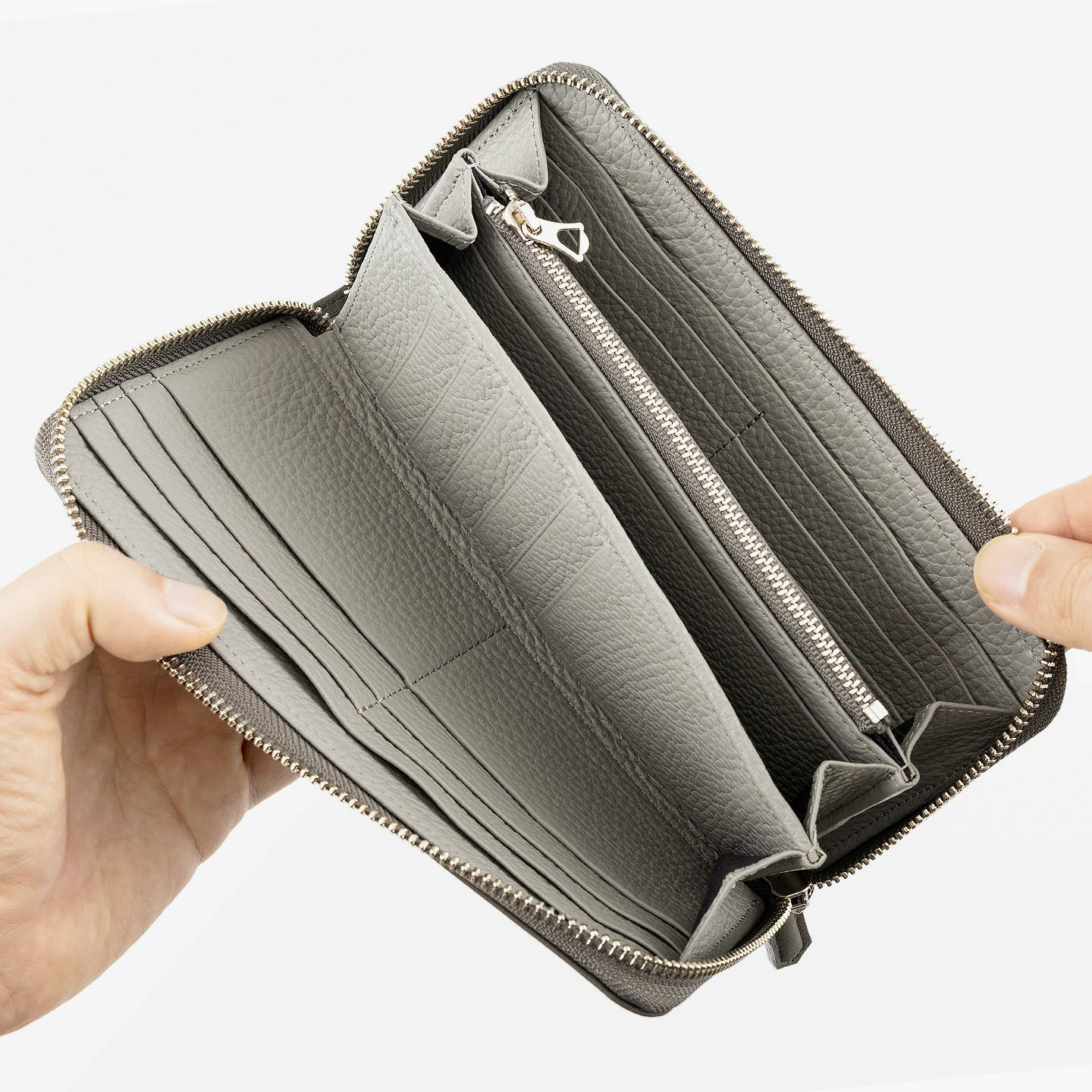 フレンチカーフ ラウンドジップ長財布 | 大人のバッグ・財布 