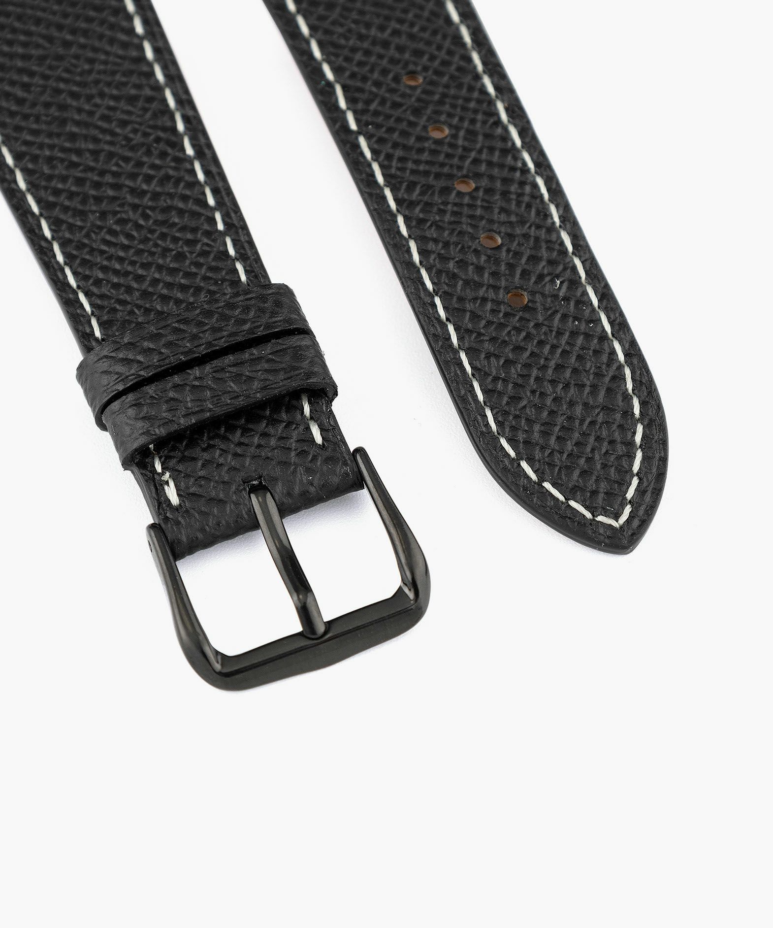 表面（ダービー）：Noir、裏面（ツェルマット）：Naturel、アダプター ＆ 尾錠：Black