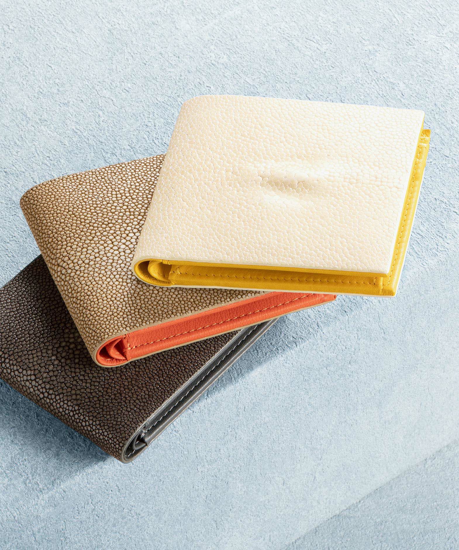 ガルーシャ 二つ折り財布（小銭入れ付き）