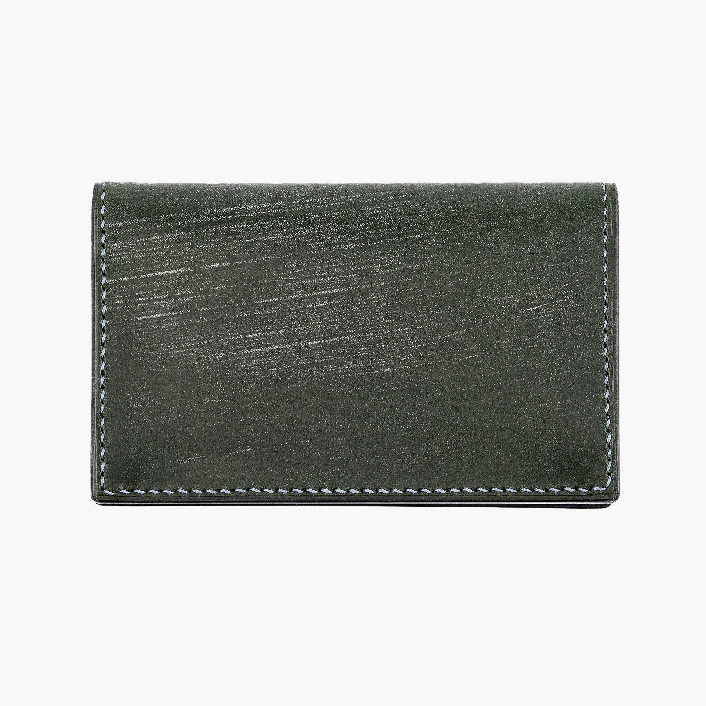 外装（バーミンガム）：Green、内装（イングラサット）：Navy、糸色：Blue