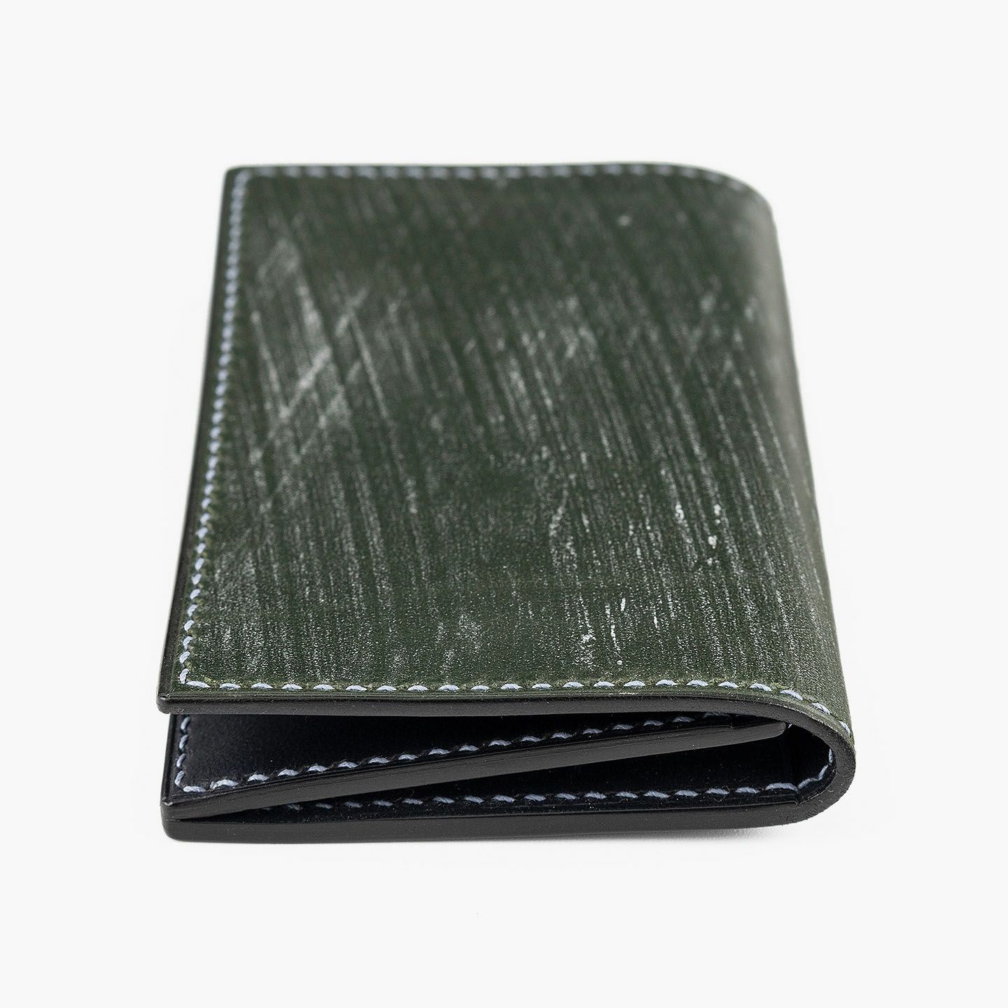 外装（バーミンガム）：Green、内装（イングラサット）：Navy、糸色：Blue