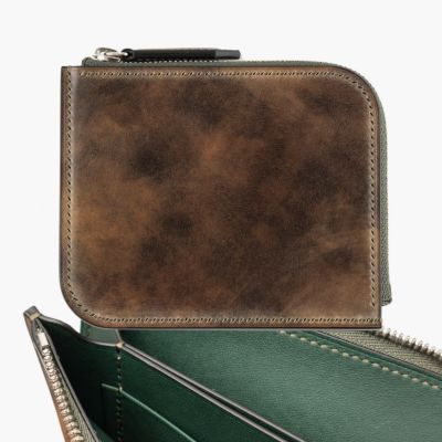 CORDOVAN ACC L ZIP PURSE エルジップパース | evergreen works