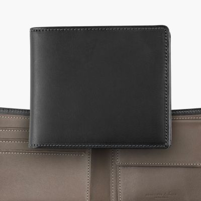 ブッテーロ 二つ折り財布（小銭入れ付き） | 大人のバッグ・財布