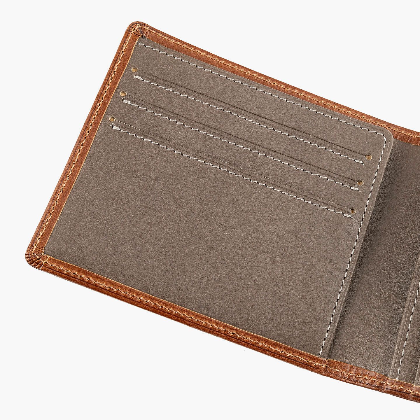 ブッテーロ 二つ折り財布（小銭入れ付き） | 大人のバッグ・財布