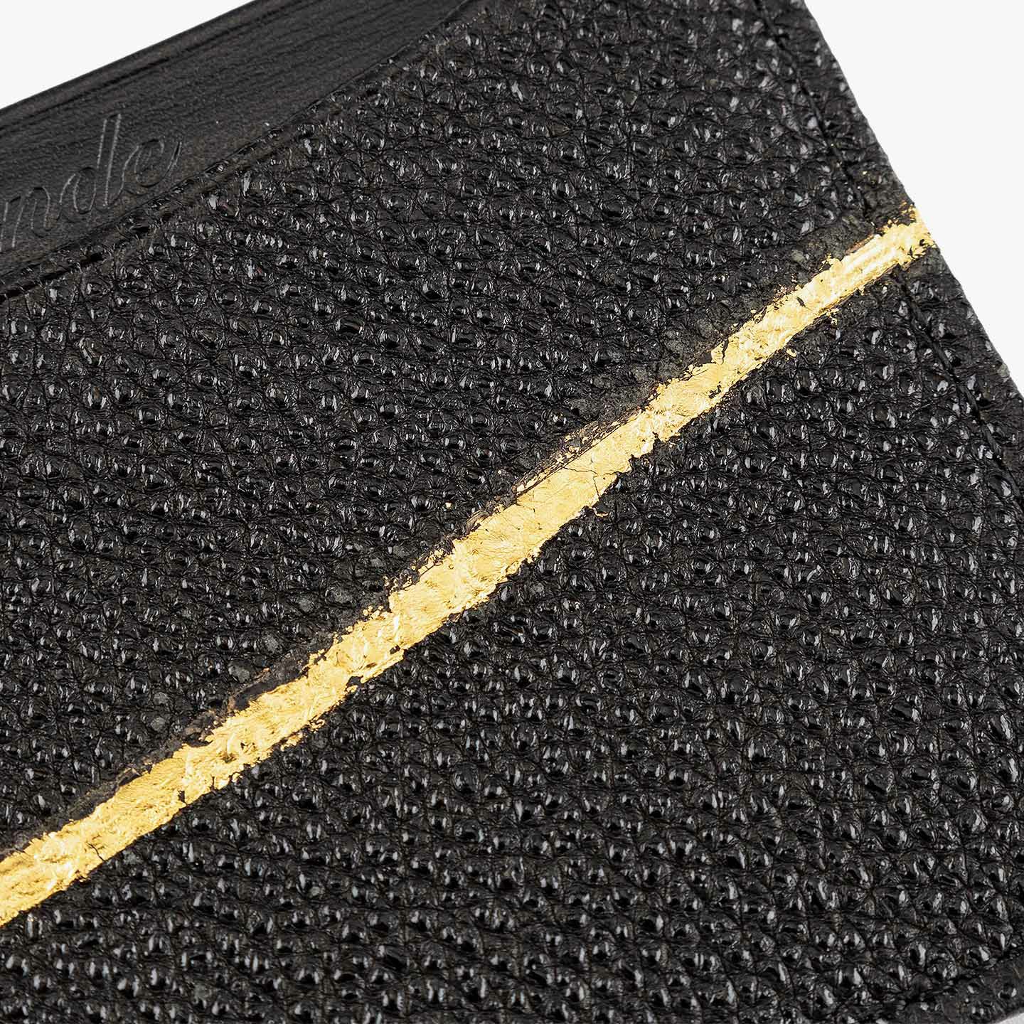 黒桟革 カード入れ “sword” | 大人のバッグ・財布・ カード