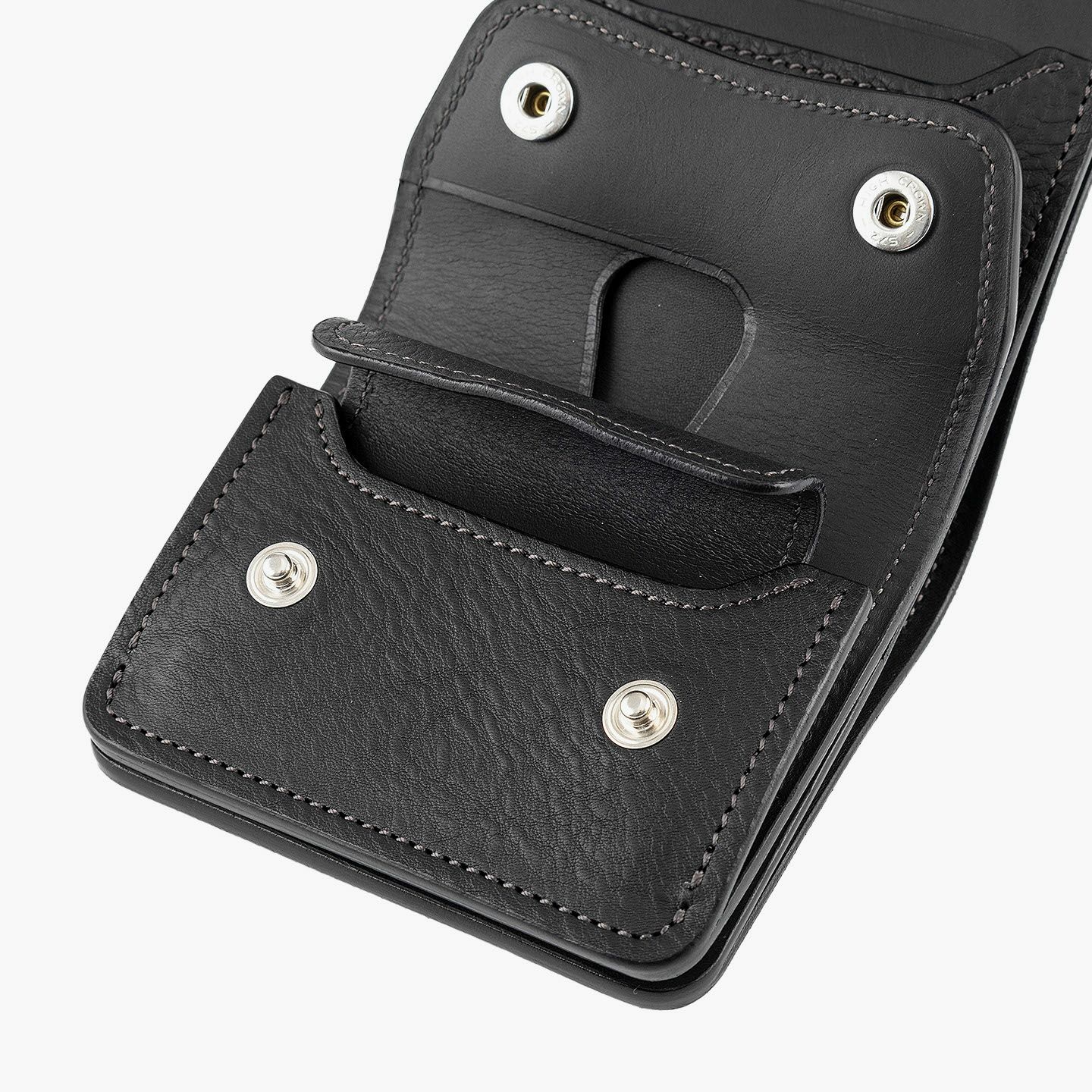 フォルメ forme ウォレット 長財布 ミネルバ リスシオ ブラック