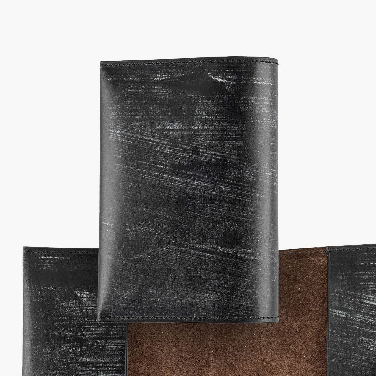 Color（バーミンガム）：Black、Color（バーミンガム）：Dark Brown、ブランドロゴ刻印：箔押し（Gold）