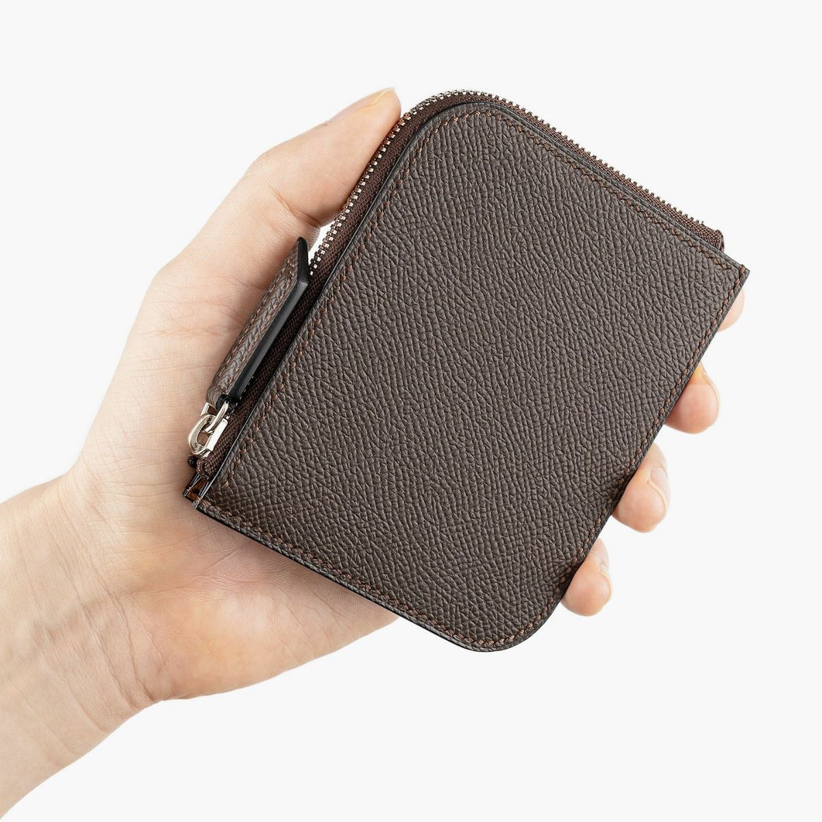 外装（ダービー）：Chocolat、内装（ダービー）：Gold、ファスナー：Silver