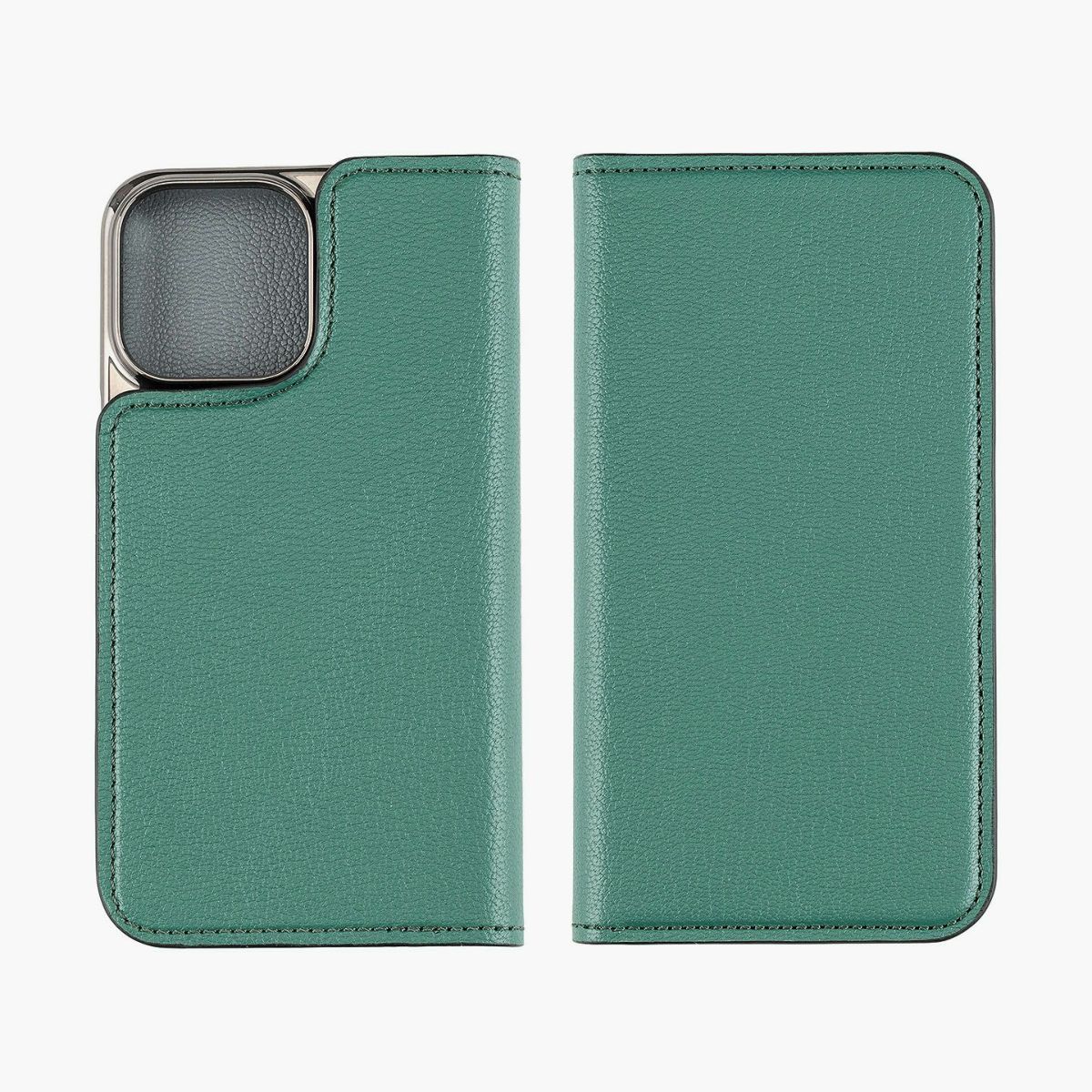 iPhone 15 Pro Max、外装（シェーブル）：Sapan、内装（シェーブル）：Acier