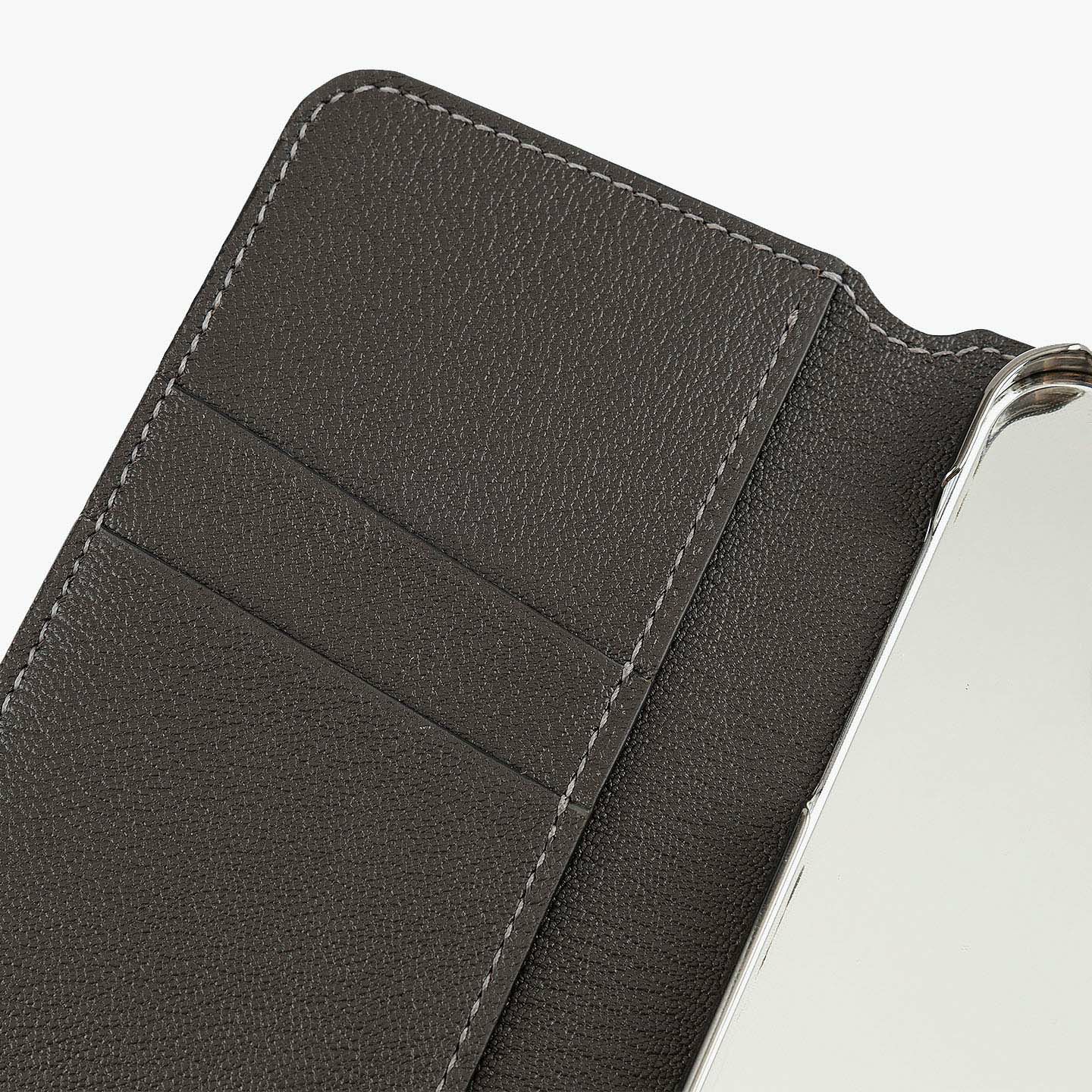 シェーブル 手帳型 iPhoneケース | 大人のバッグ・財布・ iPhone