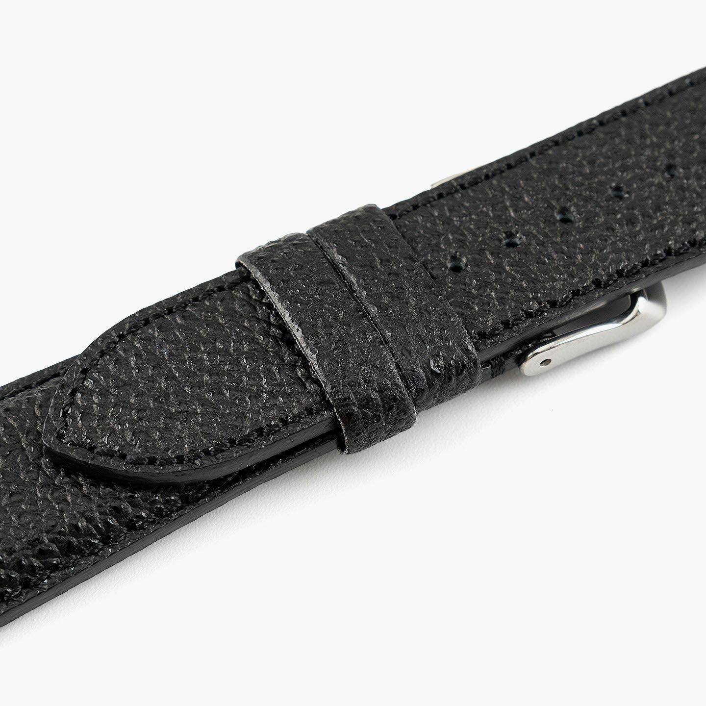 黒桟革 アップルウォッチバンド | 大人のバッグ・財布