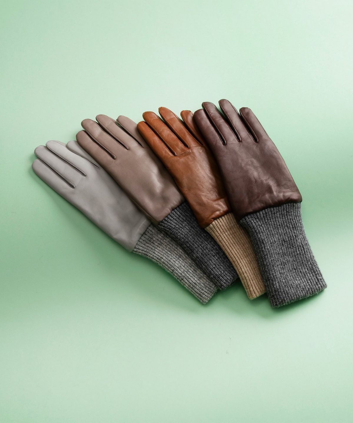  イタリアンシープ手袋 “Cuffs”【WOMEN】